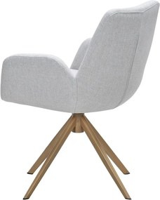 Garden Impressions Amalia tuinstoel draaibaar -light teak look - valley sand
