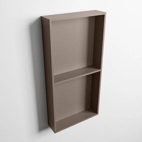 Mondiaz Easy nis 60x30x8cm 2 vakken smoke