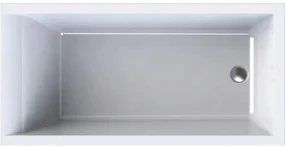 Wisa Berceto Bad Rechthoek 120x70cm Wit 5060905001