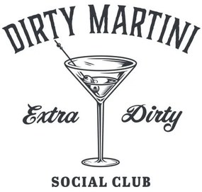 Foto Martini cocktail vector with olive and, Viktoriya Klubovich