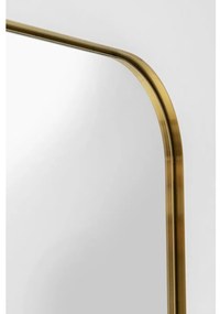 Kare Design Opera Messing Design Spiegel - 65x160cm