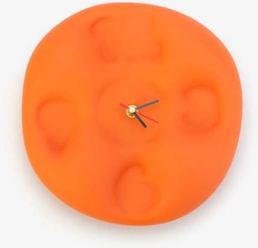 Teun Zwets - Bubble Clock Oranje