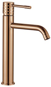 Wastafelkraan Rea Lungo Diamond Copper High