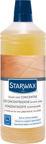 Starwax bruine zeep met lijnolie - 1L