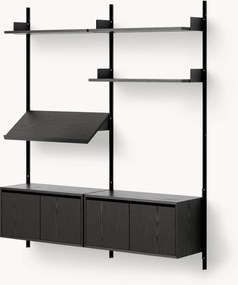 Grote wandrek Living met kasten