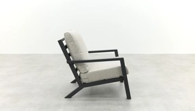 Boston/Mindo stoel - 2-zitsbank loungeset - 5-delig