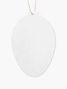 Paasdecoratie hangers Ei, 4 stuks