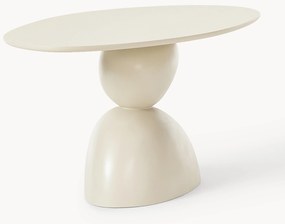 Ovale eettafel Sahra beige