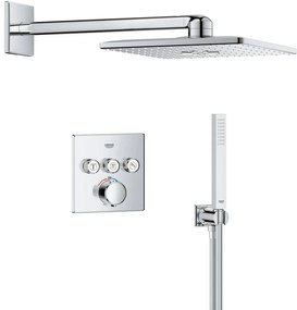 Grohe Precision SmartControl inbouw regendoucheset SmartActive 310 Cube chroom