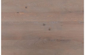 Goossens Salontafel Max rechthoekig, hout eiken blank, urban industrieel, 125 x 37 x 65 cm