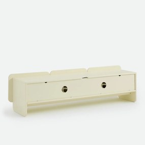 Gelakt hifi tv-meubel, 3 deuren, breedte 170 cm, CESCO