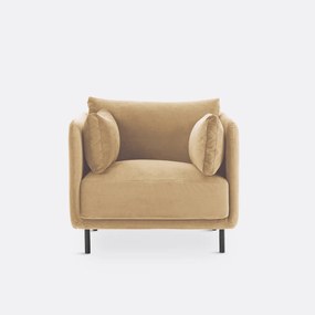 Fauteuil in fluweel, Victor