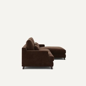 Chenille fluwelen hoekbank, Alwine