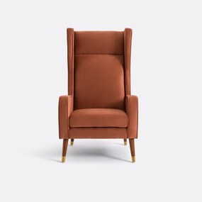 Fauteuil XXL in fluweel, (Y)
