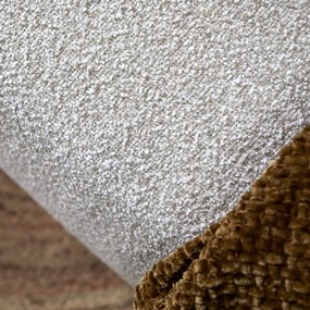 Beige Designbank Hoek Rechts