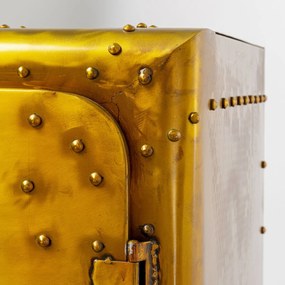 Kare Design Locker Gold Gouden Kluiskast Vintage Metaal - 66x57x152cm.