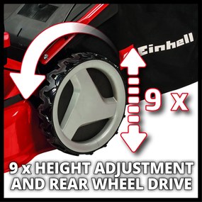 Einhell GC-PM 46 SM HW-E Li - Benzine Grasmaaier