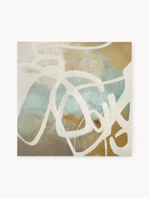 Handbeschilderde canvasdoek Notify