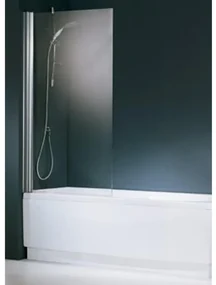 Novellini Aurora 1 badklapwand 1 delig 80x150cm chroom/helder auroran180-1k