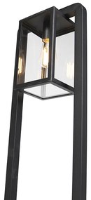 Moderne staande buitenlamp zwart - Rotterdam Balanco