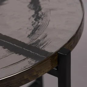 Dutchbone Vidrio Bijzettafel - Zwart
