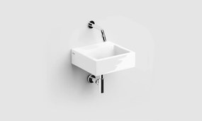Clou Flush 1 keramische fontein 28cm zonder kraangat wit glans