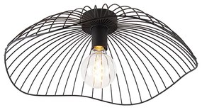 Design plafondlamp zwart 50 cm - Pua Design E27 rond Binnenverlichting Lamp