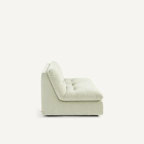 3-zits modulaire bank in stonewashed fluweel, GIULIANO