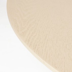 Zuiver Pilar Brown Rice Ronde Design Eettafel Brown Rice - 100 X 100cm.