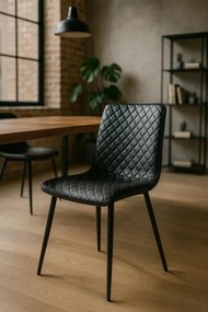 Rom Leatherette Stoel