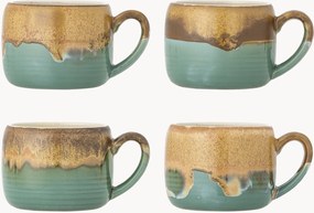 Mokken Sheen van keramiek, 4-delig