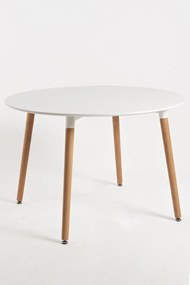 Tower Tafel Rond 100 cm Wit