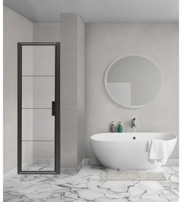 Aqua Vista Triple Linea draaideur 70x200 cm R-BE-C70D-FFF