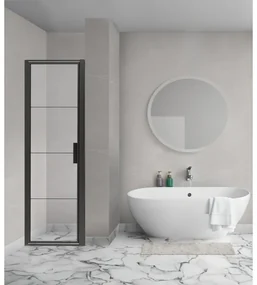 Aqua Vista Triple Linea draaideur 70x200 cm R-BE-C70D-FFF