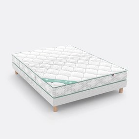 Matras in latex, gevoelige rug, heel stevig, 19 cm, 3 zones