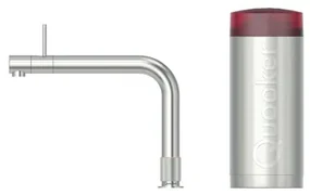 Quooker Front kokendwaterkraan - Combi+ reservoir - Warm / kokend water - RVS geborsteld 22+FRONTRVS
