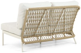 Hoek loungeset 6 personen Aluminium/Wicker Taupe  Coco Bali