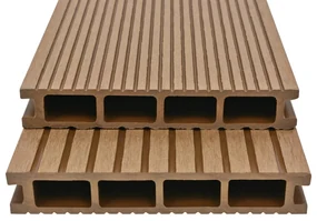 vidaXL Terrasplanken HKC met accessoires 30 m² 2,2 m teak