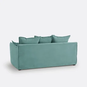 Slaapbank H14 cm, fluweel, Odna