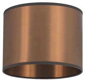 Kunststof lampenkap koper rond 20/20/15