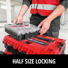 Einhell E-Case L met Wielen SEALED – IP65 Gereedschapskoffer op Wielen