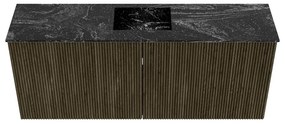 Mondiaz Joya DLux 100cm toiletmeubel shadow met wastafel faye midden zonder kraangat lava