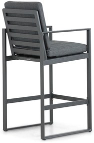 Barstoel Aluminium Grijs-antraciet Lifestyle Garden Furniture Nuno