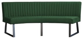 Eetkamerbank - Oval - geschikt voor ovale tafel 200 cm - stof Element groen 12