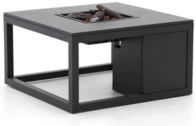 Cosiraw lounge vuurtafel 100x100x55cm