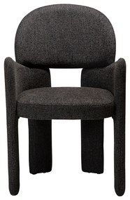 Dan-Form Aole Eetkamerstoel Boucle Raven Zwart
