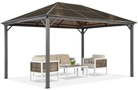 Tuinprieel Milos 3x4 Garden Point grijs