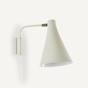 Scharnierende metalen wandlamp, Jameson