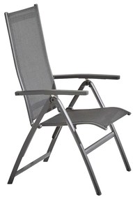 4 Seasons Cadiz tuinstoel verstelbaar - matt carbon