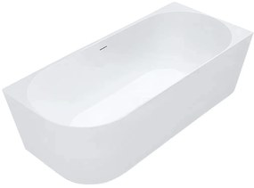 Hoekbad van acryl Bellanto Slim 170 Rechts